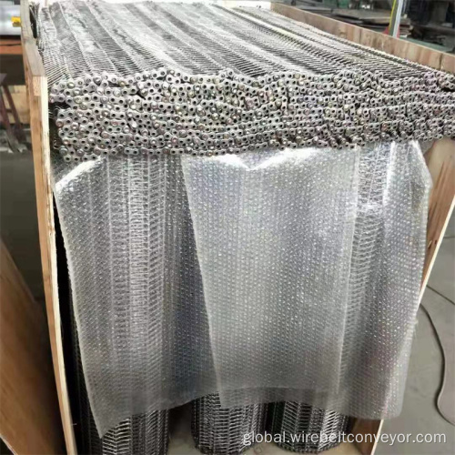 Curved Conveyor Wire Mesh Belt Curved Cooling Conveyor Chain Belt Supplier